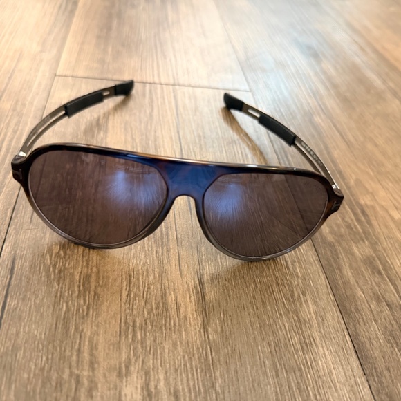 Tom Ford Oscar TF881 56C Tortoise Grey Retro Sunglasses Frame 60-14-140 - Picture 15 of 15